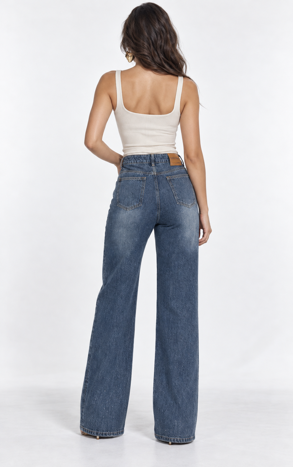 Calça Jeans Wide Leg - Lisa